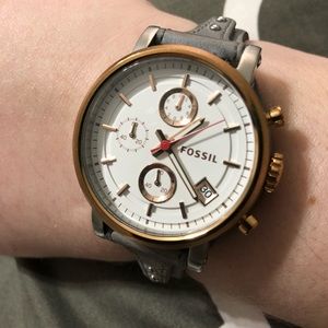 Fossil Women's Boyfriend Leather Watch